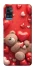 Чехол на ZTE Blade A71 bear in hearts фото 1 из 1