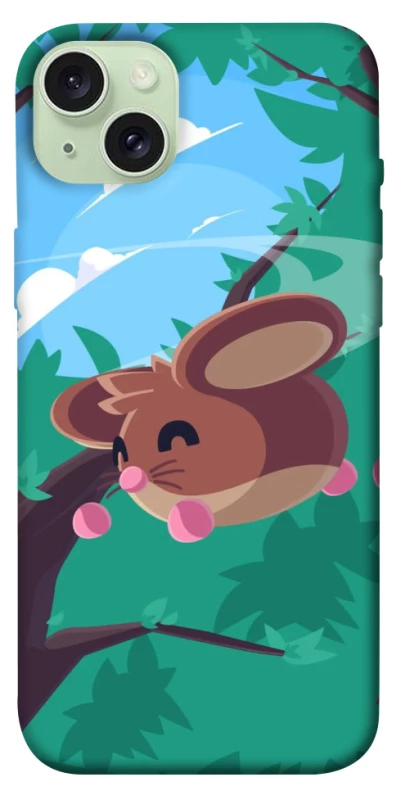Чохол на Apple iPhone 15 Plus (6.7") Adopt Me Forest Mouse Jump фото 1 з 1