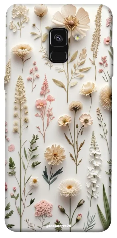 Чехол на Samsung A530 Galaxy A8 (2018) Floral design ver.1 фото 1 из 1