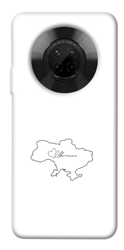 Чохол на Huawei Y9a Ukraine map фото 1 з 1