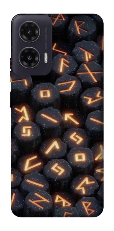 Чехол на Motorola Moto G35 Огненые руны фото 1 из 1