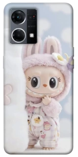 Чехол на Oppo Reno 7 4G Labubu Happy фото 1 из 1