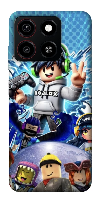 Чохол на ZTE Blade A35 4G Roblox collage ver.3 фото 1 з 1