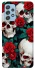 Чехол на Samsung Galaxy A52 4G / A52 5G skull and rose фото 1 из 1
