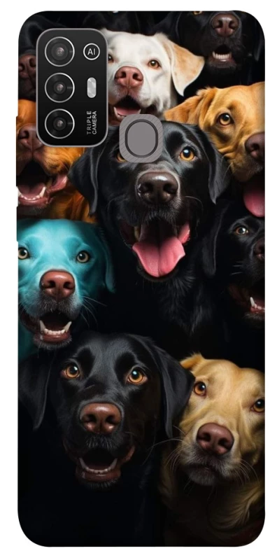 Чехол на ZTE Blade A52 Собаки фото 1 из 1