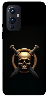 Чехол на OnePlus 9 Golden Skull фото 1 из 1