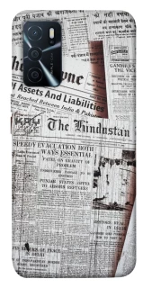 Чехол на Oppo A16s / A16 Газеты фото 1 из 1