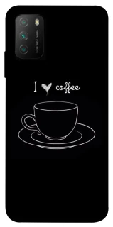 Чохол на Xiaomi Poco M3 Black coffee фото 1 з 1