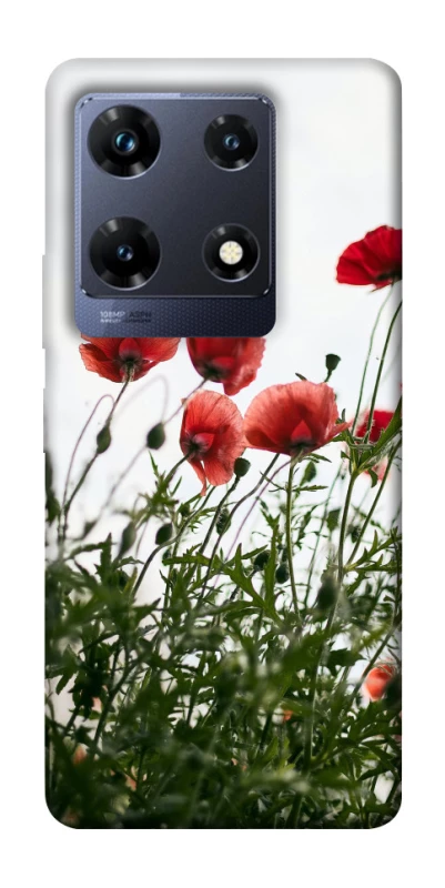 Чохол на Infinix Note 30 Pro Поле маків фото 1 з 1