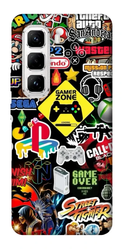 Чохол на Infinix Hot 50 Pro Gamer Zone фото 1 з 1