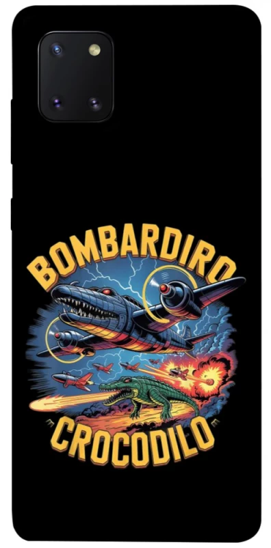 Чехол на Samsung Galaxy Note 10 Lite (A81) Bombardino Crocodilo v2 фото 1 из 1