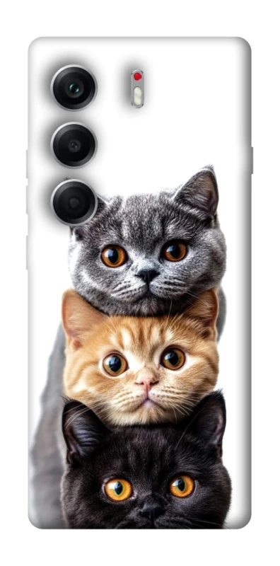 Чохол на Tecno Camon 40 Гарні котики фото 1 з 1