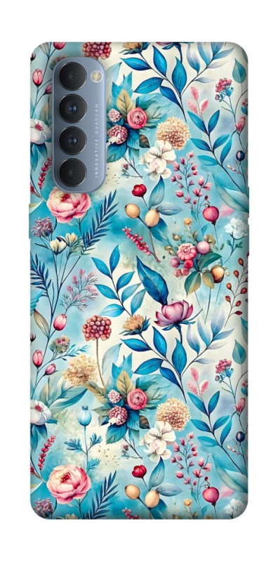 Чохол на Oppo Reno 4 Pro Floral design ver.5 фото 1 з 1