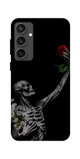 Чехол на Samsung Galaxy S24 FE Skeleton vs Rose фото 1 из 1