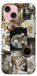 Чехол на Apple iPhone 15 (6.1") Coffee collage ver.4 фото 1 из 1
