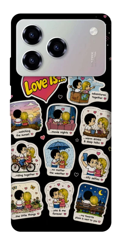 Чохол на ZTE Blade A76 Love is ver.4 фото 1 з 1