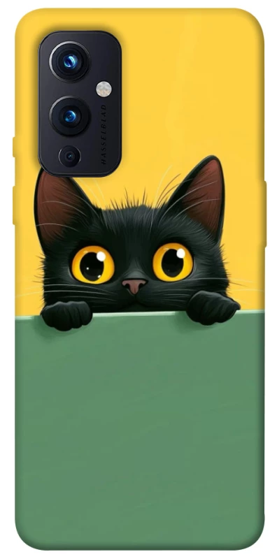Чехол на OnePlus 9 Black cat v2 фото 1 из 1