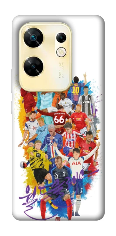 Чехол на Infinix Zero 30 4G Football Abstract v2 фото 1 из 1