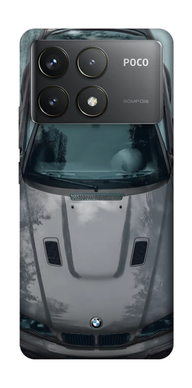 Чехол на Xiaomi Poco F6 Pro BMW grey фото 1 из 1