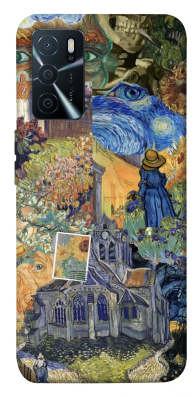 Чехол на Oppo A16s / A16 Van Gogh collage фото 1 из 1
