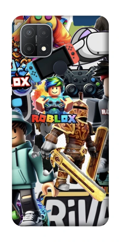 Чохол на Oppo A15s / A15 Roblox collage ver.1 фото 1 з 1