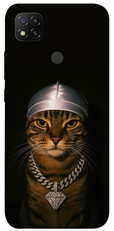 Чохол на Xiaomi Redmi 9C Cat in Bling фото 1 з 1