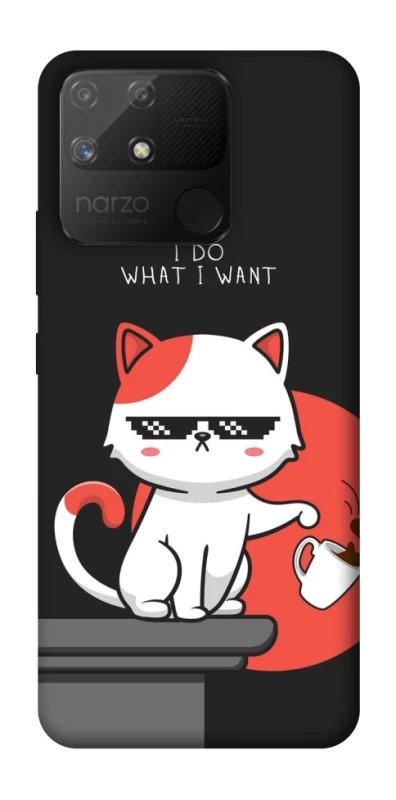 Чохол на Realme Narzo 50A I do what i wont фото 1 з 1