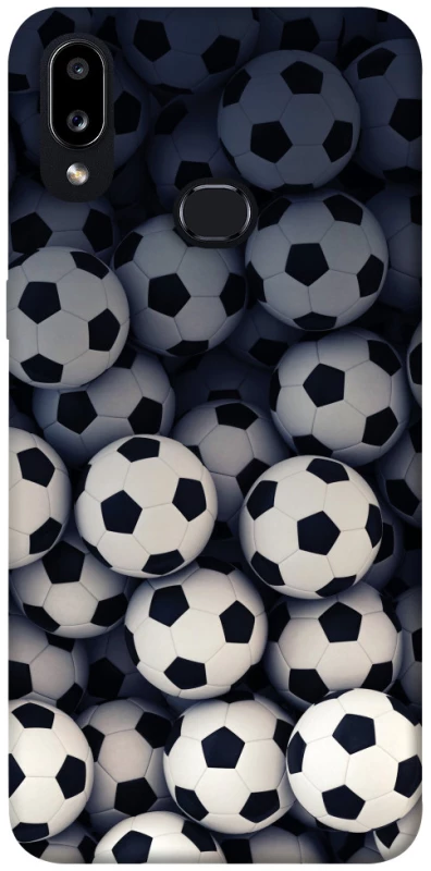 Чохол на Samsung Galaxy A10s Футбольні м'ячи фото 1 з 1