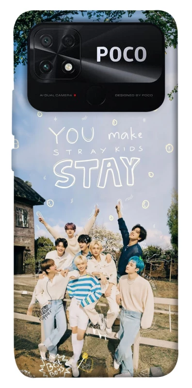 Чехол на Xiaomi Poco C40 Stray Kids v3 фото 1 из 1