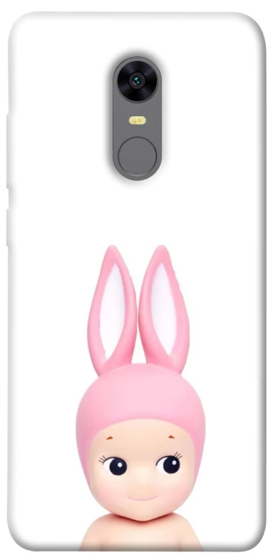 Чохол на Xiaomi Redmi 5 Plus / Redmi Note 5 (Single Camera) Minimal Bunny Peek фото 1 з 1