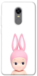 Чехол на Xiaomi Redmi 5 Plus / Redmi Note 5 (Single Camera) Minimal Bunny Peek фото 1 из 1