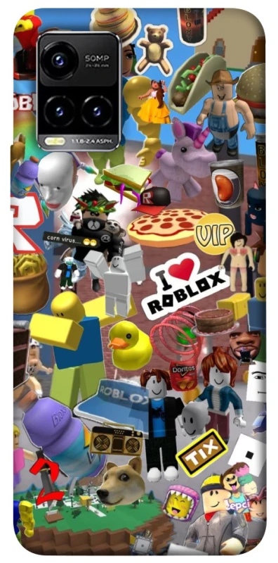 Чохол на Vivo Y21 / Y33s Roblox collage ver.5 фото 1 з 1