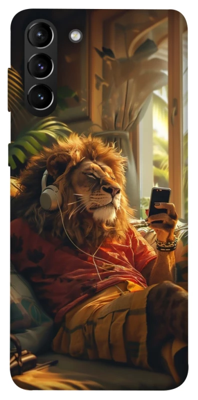 Чехол на Samsung Galaxy S21+ Лев v2 фото 1 из 1