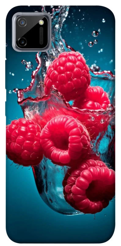 Чохол на Realme C11 Малинка у воді фото 1 з 1