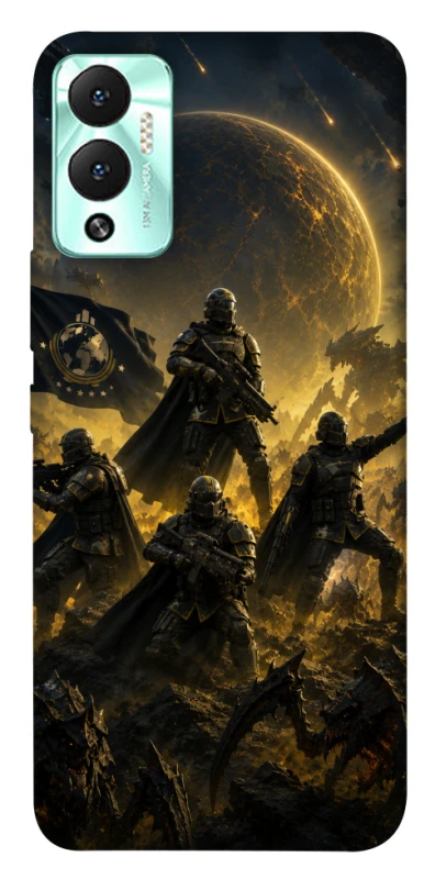 Чехол на Infinix Hot 12 Play HELLDIVERS ver.2 фото 1 из 1