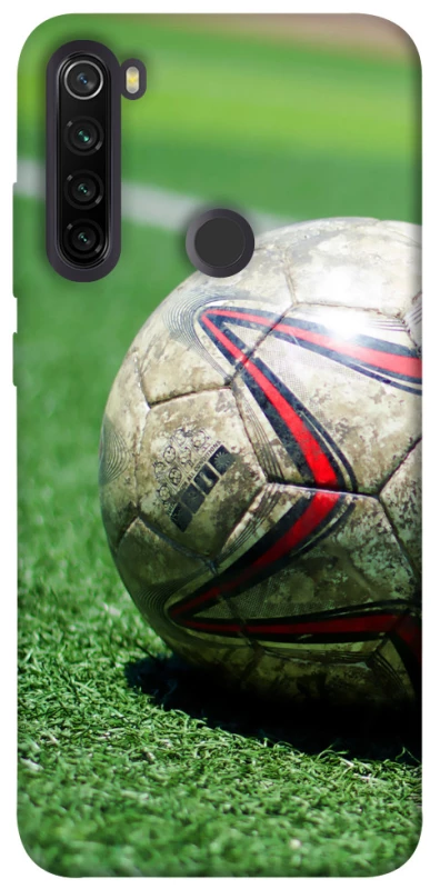 Чехол на Xiaomi Redmi Note 8T Мяч на газоне фото 1 из 1