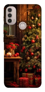 Чехол на Motorola Moto E40 Новогодний v47 фото 1 из 1