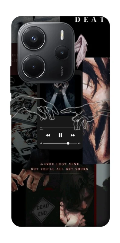 Чехол на Xiaomi Redmi Note 14 4G (Int. version) Flirt collage фото 1 из 1