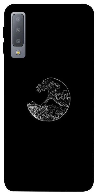 Чохол на Samsung A750 Galaxy A7 (2018) Black tsunami фото 1 з 1