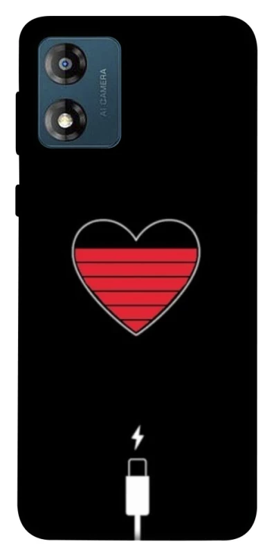 Чохол на Motorola Moto E13 Charge your heart фото 1 з 1