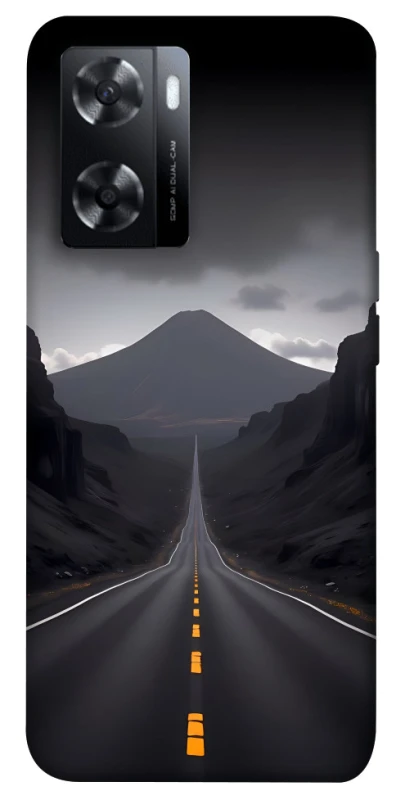 Чехол на Oppo A57s Black mountains фото 1 из 1