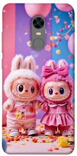 Чехол на Xiaomi Redmi 5 Plus / Redmi Note 5 (Single Camera) Labubu twins ver.2 фото 1 из 1