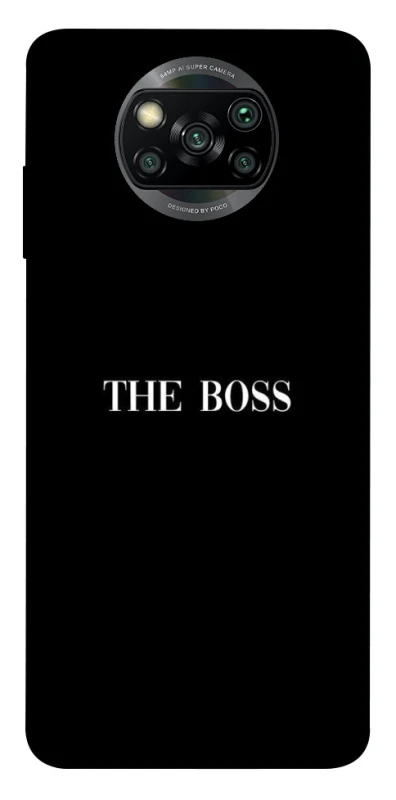Чохол на Xiaomi Poco X3 NFC / Poco X3 Pro The boss фото 1 з 1