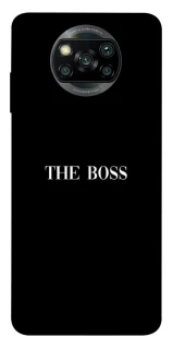 Чохол на Xiaomi Poco X3 NFC / Poco X3 Pro The boss фото 1 з 1