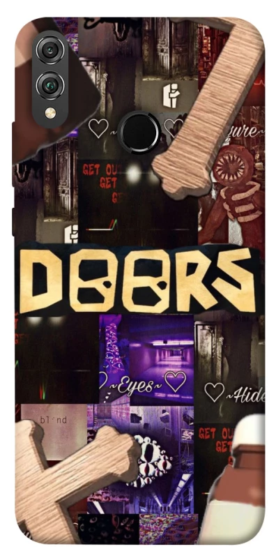 Чехол на Huawei Honor 8X Roblox doors dark mode фото 1 из 1