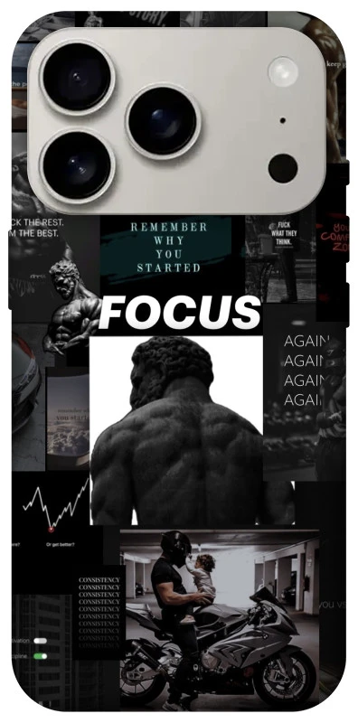 Чохол на Apple iPhone 17 Pro (6.3") Focus фото 1 з 1