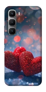 Чохол на Infinix Hot 60 Pro Red hearts фото 1 з 1