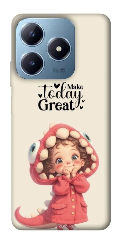 Чехол на Realme C63 Make today great фото 1 из 1