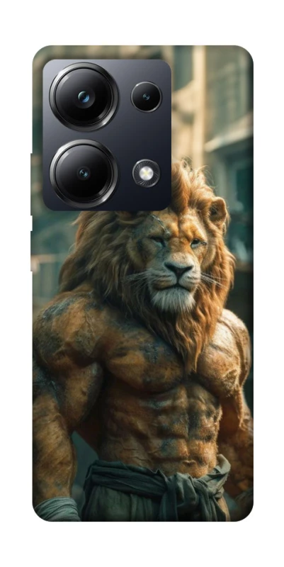 Чехол на Xiaomi Poco M6 Pro 4G Лев фото 1 из 1