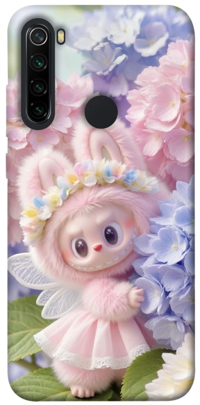 Чохол на Xiaomi Redmi Note 8 Labubu & Flowers ver.1 фото 1 з 1